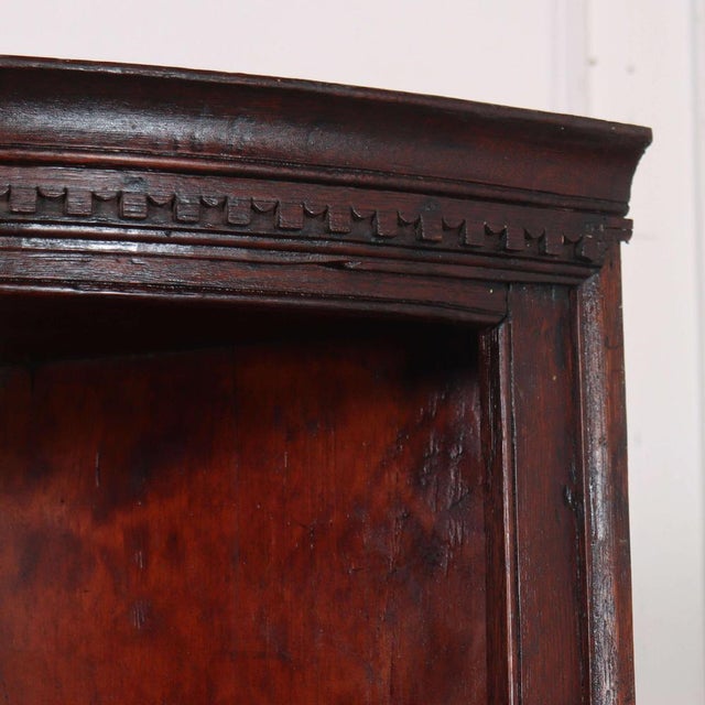 Antique English Hanging Cabinet 1700s For Sale - Image 3 of 7
