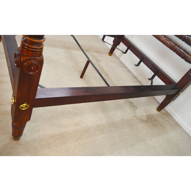 Ralph Lauren Mahogany Queen For Sale - Image 9 of 12
