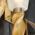 Mid-Century Hand-Blown Murano Frosted Glass Sconces With Spiral Amber Drop For Sale - Image 9 of 18