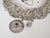 Metal 1950s Spanish Neo-Rococo Silver-Plated Cast Brass Plafond Flush Mount Ceiling Light For Sale - Image 7 of 13