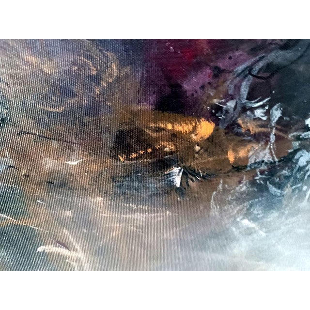 Ovidiu Kloska, The Nocturnal Hour of Violent Blooming, Mixed on Canvas For Sale - Image 6 of 11