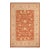 Bohemien Ziegler Rust Beige Hand-Knotted Wool Rug - 8'0'' X 9'10'' For Sale