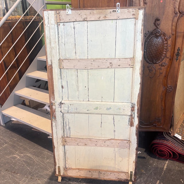 Antique 19th Century Majolica Tiles in Wood & Faience For Sale - Image 10 of 15