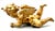 Antique French Giltwood Cherub Putti Sculpture Fragment For Sale In Houston - Image 6 of 12