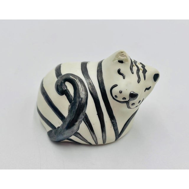 1980s Emilia Castillo, Taxco, Plata, Pure Silver, Dog, Cat, Sculptures, Mexico For Sale - Image 10 of 18