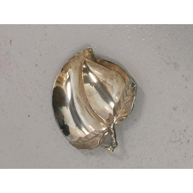 Mid-Century Modern Silver Jewelry Display Dish, 1970s For Sale - Image 3 of 17