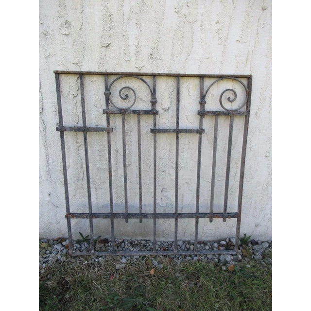 Antique Victorian Iron Gate For Sale In Philadelphia - Image 6 of 6