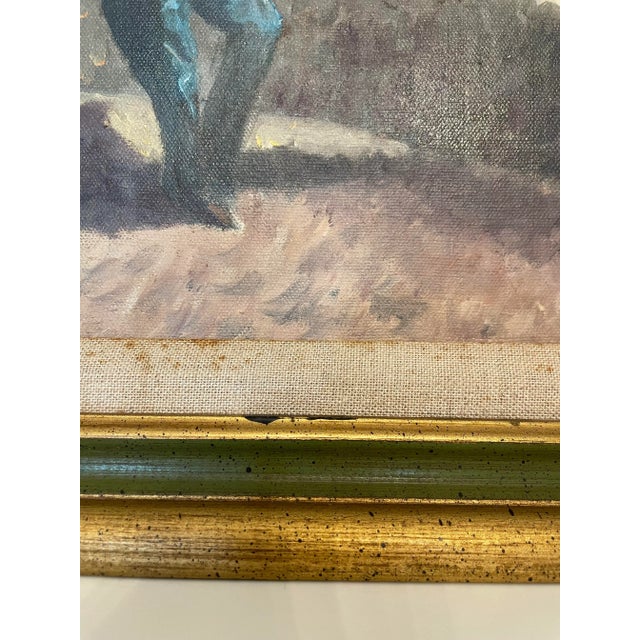 Rose American Southwest Landscape Impressionist Framed Original Painting For Sale - Image 8 of 12
