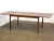 Brown 1960s Refinished Danish Modern Dining Table For Sale - Image 8 of 10
