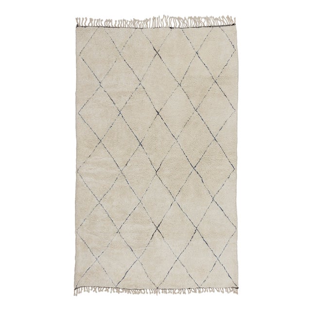 Hand-Knotted Wool Rug by Azele Studio For Sale