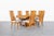 Mid-Century Modern Vintage Burl Wood and Brass Dining Table by Thomasville For Sale - Image 3 of 14