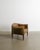 Animal Skin Brown Leather V12 Armchair by Illum Wikkelsø, 1960s For Sale - Image 7 of 7