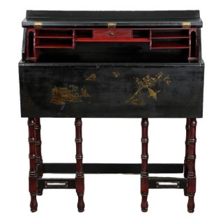 Antique Chinoiserie Ladies Writing Desk C. Early 20th Century For Sale