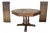 1980s Ethan Allan Charter Oak Jacobean Dining Room Pedestal Table For Sale