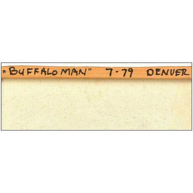 1970s 1970s Buffalo Man, Lee Simpson For Sale - Image 5 of 6
