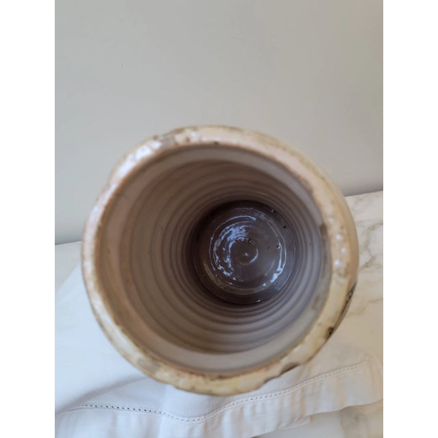 Late 19th Century 19th C. Antique Spanish Pharmacy Jar, Known as an Albarelos For Sale - Image 5 of 8