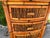 Late 20th Century Vintage Split Bamboo Five-Drawer Chest For Sale - Image 5 of 12