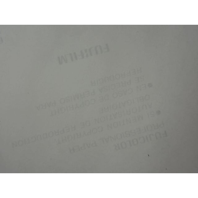 Ray Caesar Digital photograph on Fujifilm paper Title: Silent Partner Dimensions: 70 x 50 cm Sold unframed. Back edges...