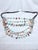 1980s 1980s Seven‑Strand Mixed‑Stone Fetish Necklace With Hand‑Cut Heishi & Silver Findings For Sale - Image 5 of 15