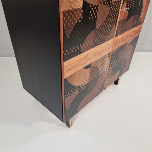 Vintage Wardrobe in Beech, 1970s For Sale - Image 6 of 14