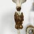 Italian Two-Light Wall Lamps in Wood with Gold Finish, 1700s, Set of 2 For Sale - Image 11 of 18
