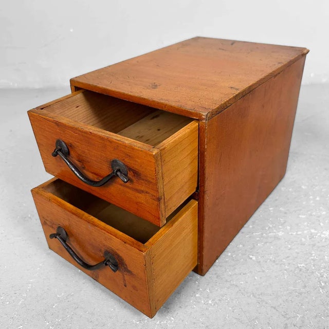 Small Showa Haribako Drawer Chest, Japan, 1930s, in Flawless conditions. Designed 1920 to 1949