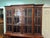 Early 20th Century Georgian Period Mahogany Inlaid Breakfront Bookcase With Secretary Desk With Key For Sale In Washington DC - Image 6 of 12