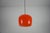Mid-Century Red Glass Pendant Lamp, Italy, 1960s For Sale - Image 10 of 15