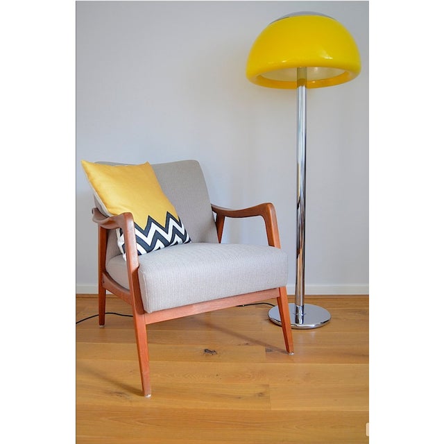 Metal German Mushroom Floor Lamp from Cosack, 1960s For Sale - Image 7 of 15