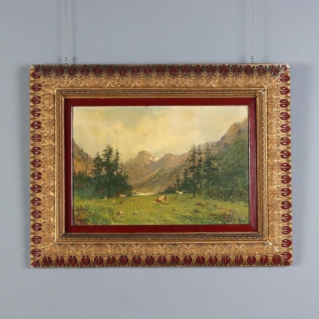 Giuseppe Buscaglione, Landscape, Oil on Canvas, 19th Century For Sale - Image 12 of 12
