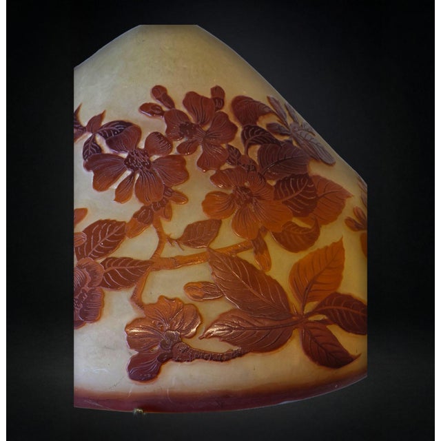 Large Art Nouveau Mushroom Lamp from Emile Gallé, 1890s For Sale - Image 7 of 9