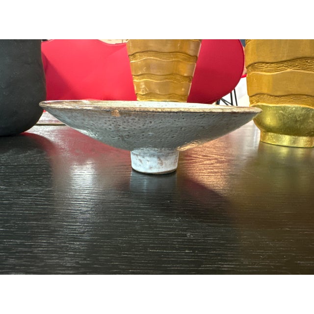 Ceramic Bowl on Base from Atelier Dieulefit, 1950s For Sale - Image 4 of 7