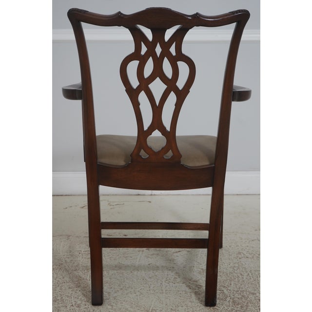 Smith & Watson Set of 12 Smith & Watson Chippendale Style Dining Chairs For Sale - Image 4 of 18