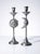 Vintage Sun and Moon Candlesticks in Silver-Plated Pewter, 1960s, Set of 2 For Sale - Image 14 of 14
