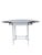 Glass Mid-Century Louis XVI Style Oval Table with Glass Top and Pull-Out Leaves, 1940s For Sale - Image 7 of 13
