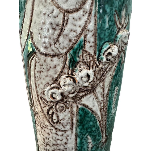 Mid 20th Century Fratelli Fanciullacci Italian Figural Relief Vase For Sale - Image 10 of 16