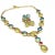Baroque Bochic "Orient" Lemon Quartz , Topaz & Rubies in 18k Gold & Silver Set - 3 Pieces For Sale - Image 3 of 5