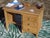 Small Oak Desk with Drawers, 1980s For Sale - Image 15 of 18
