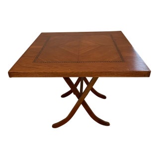 Early 20th Century Square Card Table For Sale