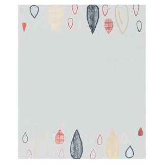 Modern Art Deco Inspired Hand Knotted Wool Rug by Doris Leslie Blau For Sale