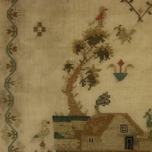 Antique Sampler, 1815, by Ann Platt Aged 11 For Sale - Image 15 of 18