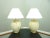Regency Ceramic Table Lamps, 1970s, Set of 2 For Sale - Image 12 of 12