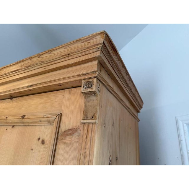 Wood Gründerzeit Farmhouse Cupboard in Softwood For Sale - Image 7 of 13