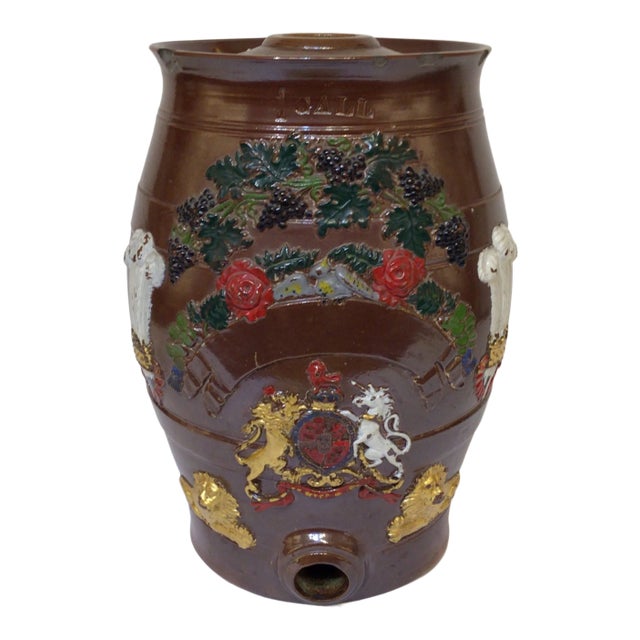 19th Century English Spirit Barrel For Sale