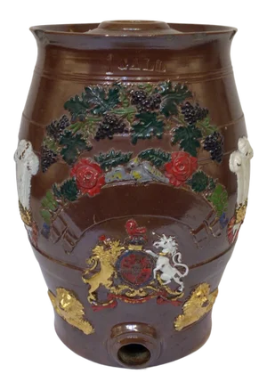 19th Century English Spirit Barrel