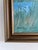 This large original vintage oil painting, from around 1960, shows two hunting dogs moving through tall grass in an open...