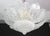 Vintage Procida, Murano Clear Trasparent Glass Ceiling Light For Sale - Image 10 of 14