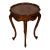 1920s Antique French Louis XV Walnut & Satinwood Inlay Side / End Table For Sale