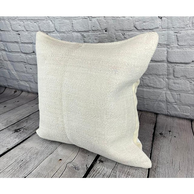Vintage Pillow Case Turkish Hemp Pillow Decorative Hemp Pillow Dry cleaning only. PILLOW INSERT IS NOT INCLUDED