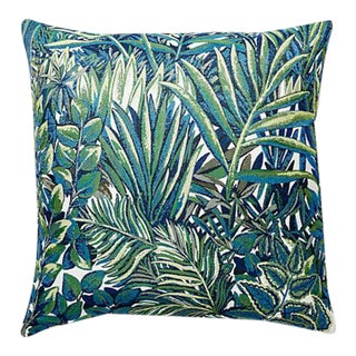 The House of Scalamandré Playa Jardin Outdoor Pillow, Verdure For Sale
